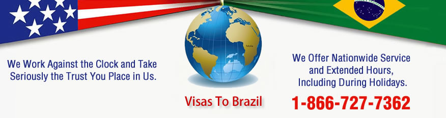 Brazilian Visa - Visa to Brazil - Visa for Brazil